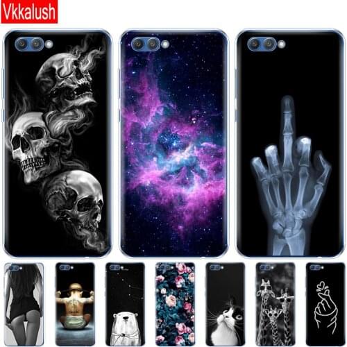 Silicon Shell Case For Huawei Honor V10 VIEW 10 Soft TPU Back Phone Cover For Huawei Honor 10 Cover Full 360 Protective Coque