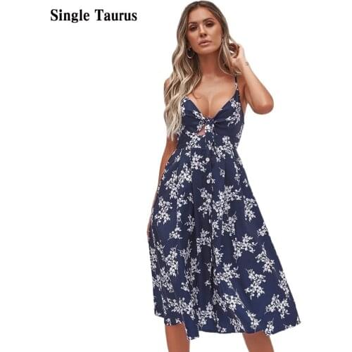 Single Taurus Casual Summer Dresses