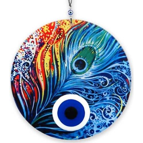 Handmade Eye Fusion Glass Evil Eye Bead 23cm