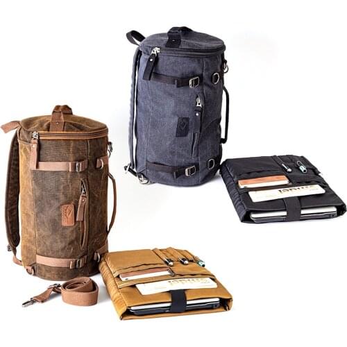 Motorcycle Tail Bag Seat Saddle Bag Canvas Multifunction Motorcycle Rear Seat Bag High Capacity Motorcycle Rider Backpack