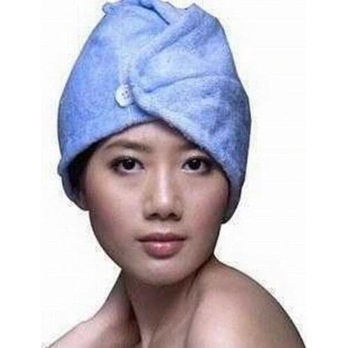 1 PC Quick Dry Hair Cap Magic Dry Hat Hair Drying Towels Bath Cap