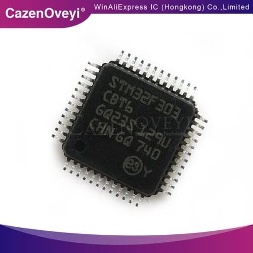1pcs/lot STM32F303CBT6 STM32F303 QFP-48 In Stock
