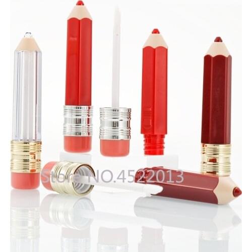 10/20/30/50/100pcs Empty lip gloss Containers Plastic 5ml Pencil Lip Gloss Tube Makeup Liquid Lipstick bottle Lipgloss Concealer