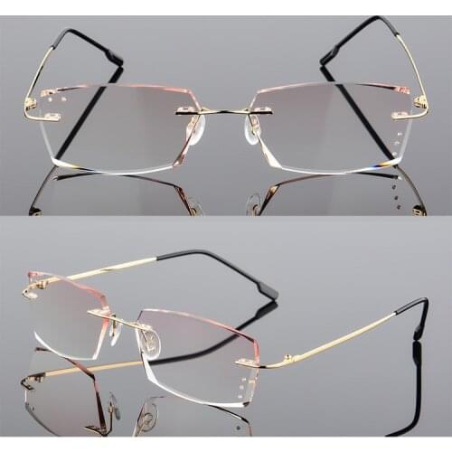 2018 Rushed Anti Uv Cutting Presbyopia Lenses Reading Glasses Men Square Eyewear Hyperopia Reader Fashion Presbyopic Spectacles
