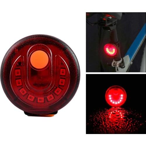 3.7V 500mah Bright Rechargeable LED Bicycle Taillight Night Riding Rear Light Flashlight Road Safety for All Bikes Accessory