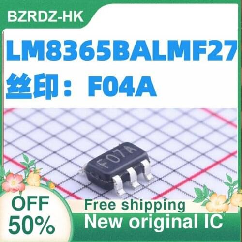 5PCS/lot LM8365BALMF27 F04A SOT23-5 New original IC