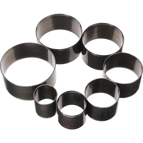 7Pcs/set DIY Leather Punchers Craft Cutter Mold Die Iron Round Hole Punching Tools Accessory Handmade DIY Craft Leather Puncher