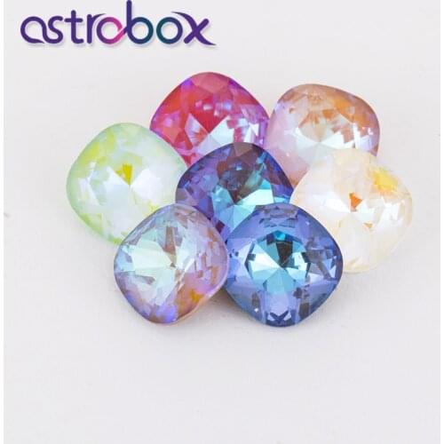 Astrobox K9 Glass Crystal Glitter For Crafts High Quality Pointback Sew On Stone Wedding Rhinestone For Decoration Clothing