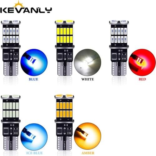 2PCS CANBUS T10 W5W Car LED 26SMD Car LED 4014 194 168 W5W 2.5W 0.2A Non polar Auto Wedge Tail Side Bulb reading plate lamp