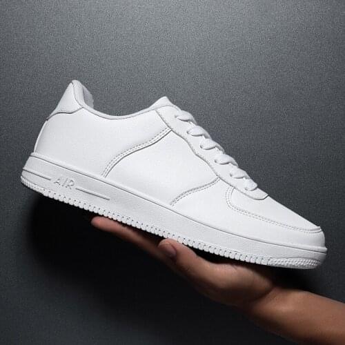 Large mens and womens sports shoes classic white and black casual shoes кроссовки мужские Tenis Mangio Zapatos Hombre Eur36-48