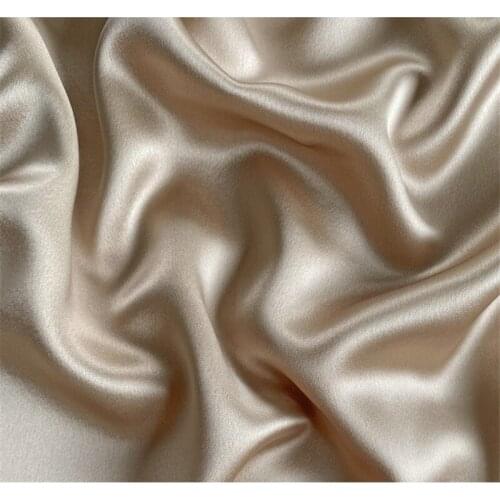 C1007 Acetate Satin/Champagne Stain Fabric/Glossy Silky Skin-friendly/Formal Dress Pajamas Career Suits Fabrics/Senior fabrics