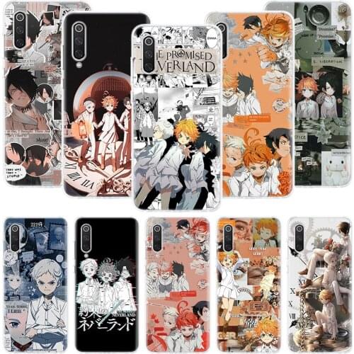 The Promised Neverland Anime Phone Case For Xiaomi Mi Note 10 11 9 8 10T 9T CC9 A1 A2 A3 5X 6X Pocophone F1 X3 F2 Pro Lite Coque