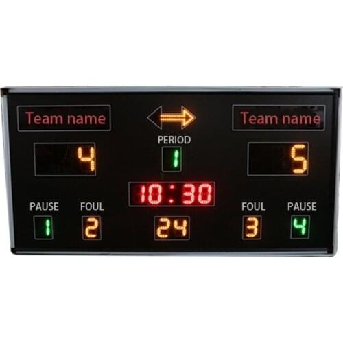 Ganxin basketball game electronic scoreboard basketball 24 seconds led countdown timer professional basketball scoreboard