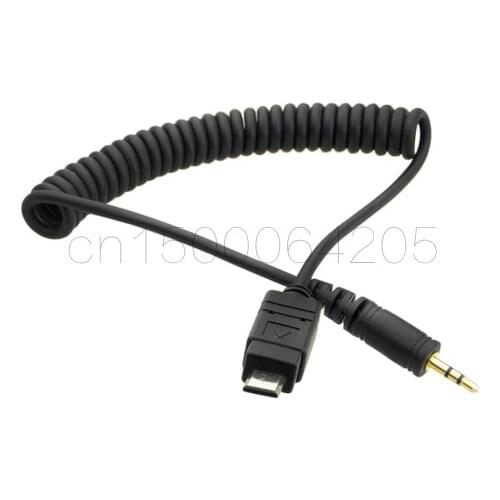 2.5mm-E2 /RR90 Remote Control Shutter Connect Cable Cord for Fuji Fujifilm X-Pro2 X-T2 X-T10 X-T20 X-E2 X-E3 X-M1 X-A1/A2/A3 XQ1