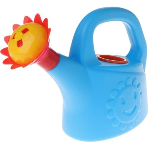 1Pc Cute Cartoon Home Garden Watering Can Spray Bottle Sprinkler Kids Beach Bath Toy -random color
