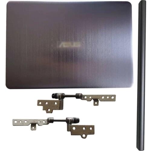 Laptop LCD Back Cover/Hinges/Hinges Cover for ASUS S4000 S4000U S4000V X411UQ S410U S4100V S4200U Metal Notebook Computer Case