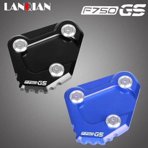 Motorcycle Side Stand Enlarge Extension Kickstand Accessories For BMW F750GS 750GS Don't Fit With The Factory-Lowered F 750 GS