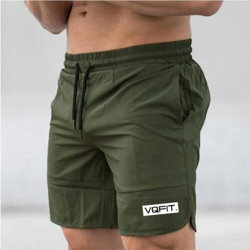 2021 Mens Workout Muscle Mesh Gym Bodybuilding Casual Fashion Breathable Fitness Running Comfortable Plus Size Sports Shorts