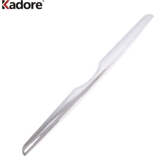 Rear Trunk Lid Cover Trim For Hyundai Tucson IX35 2010 2011 2012 ABS Chrome Tail Gate Strip Sticker Car Styling Accessories