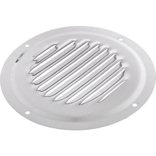Durable 304 Stainless Steel Round Marine Boat Louver Vent 9 Slot Ventilation