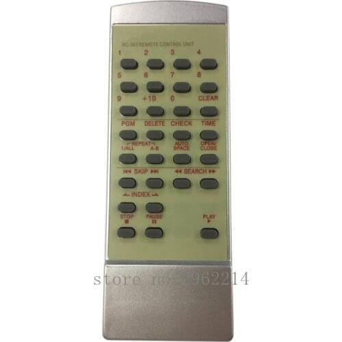 RC-342 remote control suitable for TEAC CD VIDEO PLAYER
