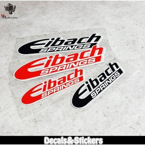 NO.L045 Eibach Springs 3M Reflective Stickers MOTO GP Car Sticker Waterproof Modified Decals Racing Motorcycle