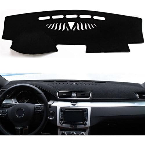 Dashboard Cover Dashmat Mat Pad Sun Shade Avoid Light Dash Board Carpet Protector Fit For 06-15 VW Passat B6 B7 09-17 Passat CC