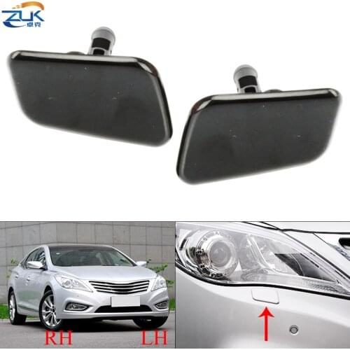ZUK Headlight Washer Nozzle Cover Water Spray Jet Cap Case Shell 98680-3V000 98690-3V000 For Hyundai Azera Grandeur 2011-2015