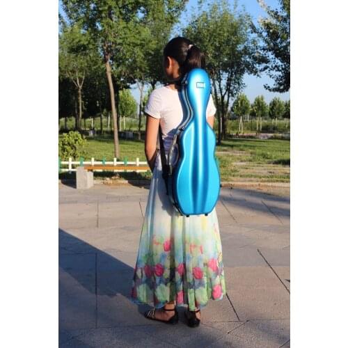 Yinfente violin case 4/4 carbon composite material light&strong violin box/bag