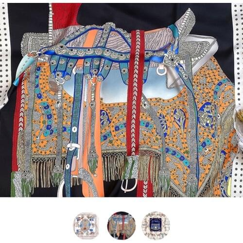 Designer Silk Head Scarfs Women Silk Scarf Hand Rolled Edges 90 Silk Scarf Top Neck Foulard Femme Soie De Marque De Luxe bandana