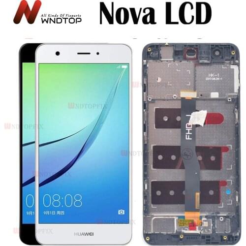 For Huawei Nova LCD Display Touch Screen Assembly For Huawei Nova Display With Frame CAN-L11 CAN-L01 Screen Replacement