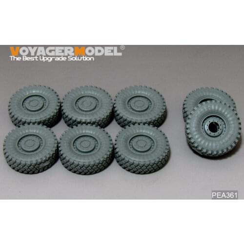 KNL HOBBY Voyager Model PEA361 Modern US Cougar 6X6 Anti-ambush Strike Armored Car Tire B