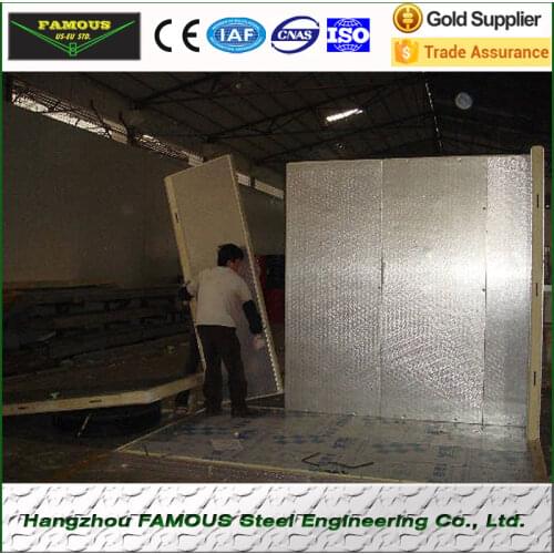 Container Cold Room Panel Door Polyurethane PU Sandwich Panel Specialized