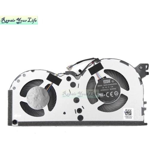 Computer CPU Cooling Fan Cooler Radiator for Lenovo Ideapad Gaming 3i (15) 3-15ARH05 3-15IMH05 Laptop Fans 5F10S13912 5F10S13913