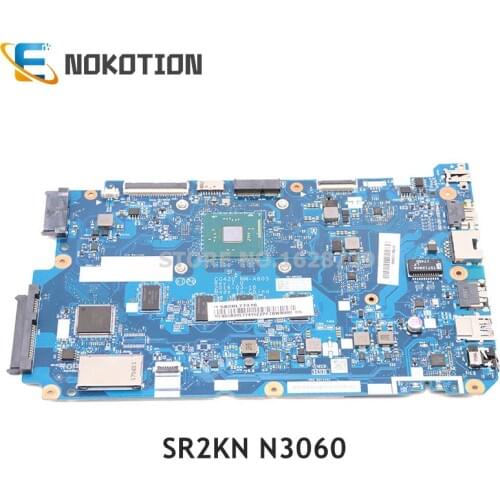 NOKOTION NEW For Lenovo IdeaPad 110-15IBR Laptop Motherboard SR2KN N3060 CPU 5B20L77416 CG420 NM-A805 MAIN BOARD