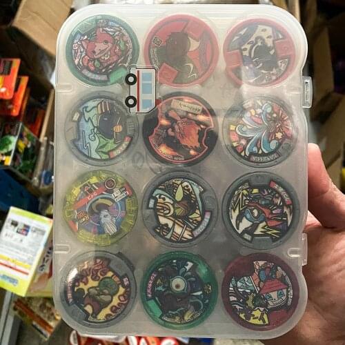 Bandai Genuine Japanese Anime Yokai Watch DX Peripheral Yo-Kai Wrist Watch Medals Key Storage Toy