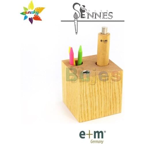 Original Germany e+m FSC550-47 Engineering pencil set pen holder gift box (with core grinder + 3-color fluorescent Refill )