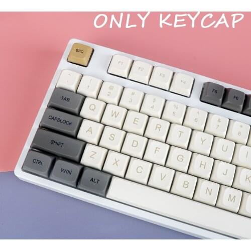 125key Shimmer Style PBT Dye-sub Keycaps with Puller for 61/84/87/98/104 /108Keys for Various 980 nj68 Mechanical Gaming Key cap