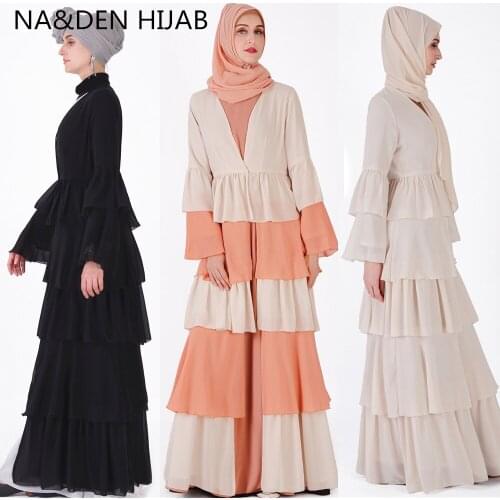Abaya Kaftan casual comfortable chiffon Turkish abaya bu tang Banjul melayu kimono style maxi dress abaya fast shipping