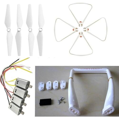 SYMA X8SW X8SC X8PRO X8 pro RC Drone Quadcopter Spare Parts Motor Blades Upgrade Landing Gear propeller Protective Cover