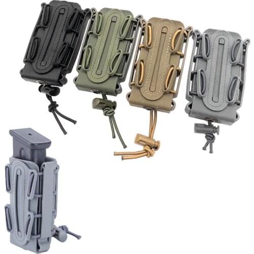Tactical Molle Waist Belt 9mm Magazine Pouches Military Shooting Mag Pouch Outdoor Hunting Pistol Rifle Fastmag Magazine Pouch