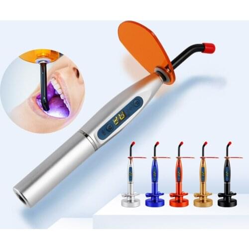 1pcs Dental Curing Light Cure Light Cure Lamp Curing Machine Wireless Cordless Solidify