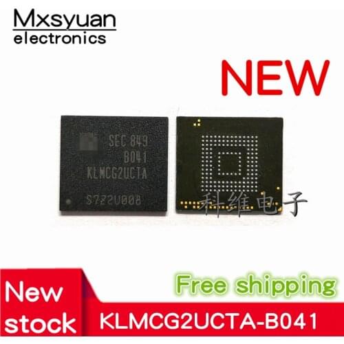 1pcs/LOT KLMCG2KCTA-B041 KLMCG2KCTA BGA153 KLMCG2UCTA-B041 KLMCG2UCTA BGA153 New 64g EMMC version 5.1 chip