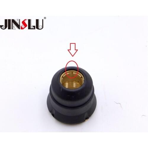 6 Holes Shield Nozzle 1pcs fit PT60 PT-60 IPT60 IPT-60 IPT 60 PTM-60 IPT-40 PT-40 PT40 NON HF Pilot Arc