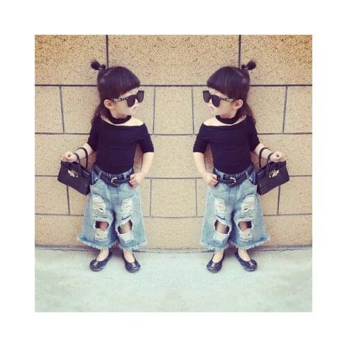 Baby girl summer clothes Tight top+trousers 2pcs toddler girl clothes american girls Strapless outfits baby girls roupa infantil