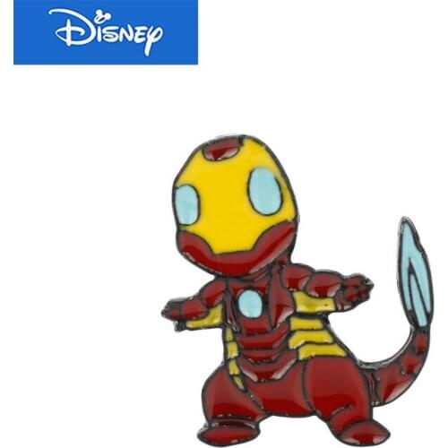 Disney Marvel Creative Badge Cosplay Thor Iron Man In Pins for Backpacks Cute Gifts for Kids Kawaii Pins for Clothes Metal Pins