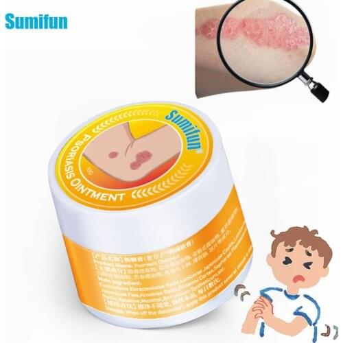 10g Skin Psoriasis Cream Dermatitis Eczematoid Eczema Chinese Herbal Ointment Treatment Antibacterial Rash Urticaria Skin Care