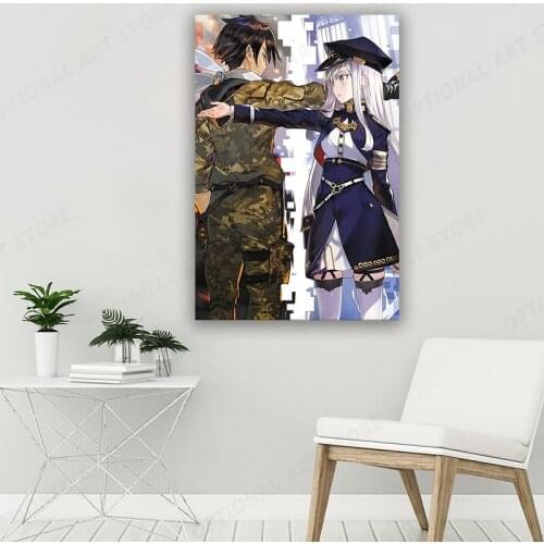 Anime 86- Eighty Six Wall Poster Canvas Picture Decor Live Room Bedroom Artwork Boys And Girls Bedroom Comic fan