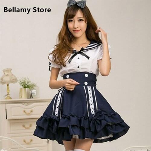 Lolita girl dress Medium Length Skirt