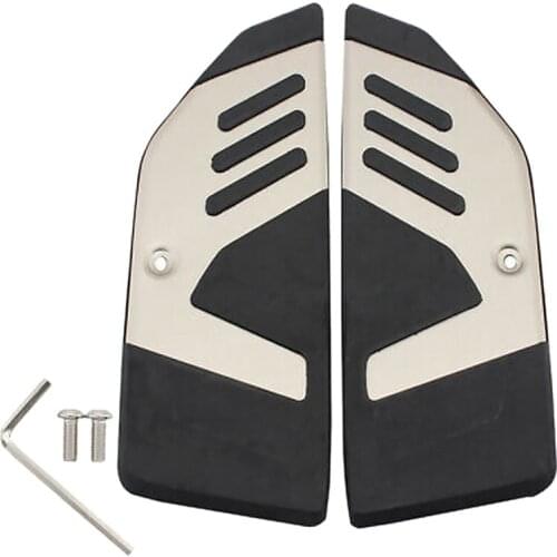 Motorcycle Footrest Pegs Plate Pads Motorcycle Modified Pedal Pads for Yamaha TMAX530 TMAX 560 2019 2020 2021